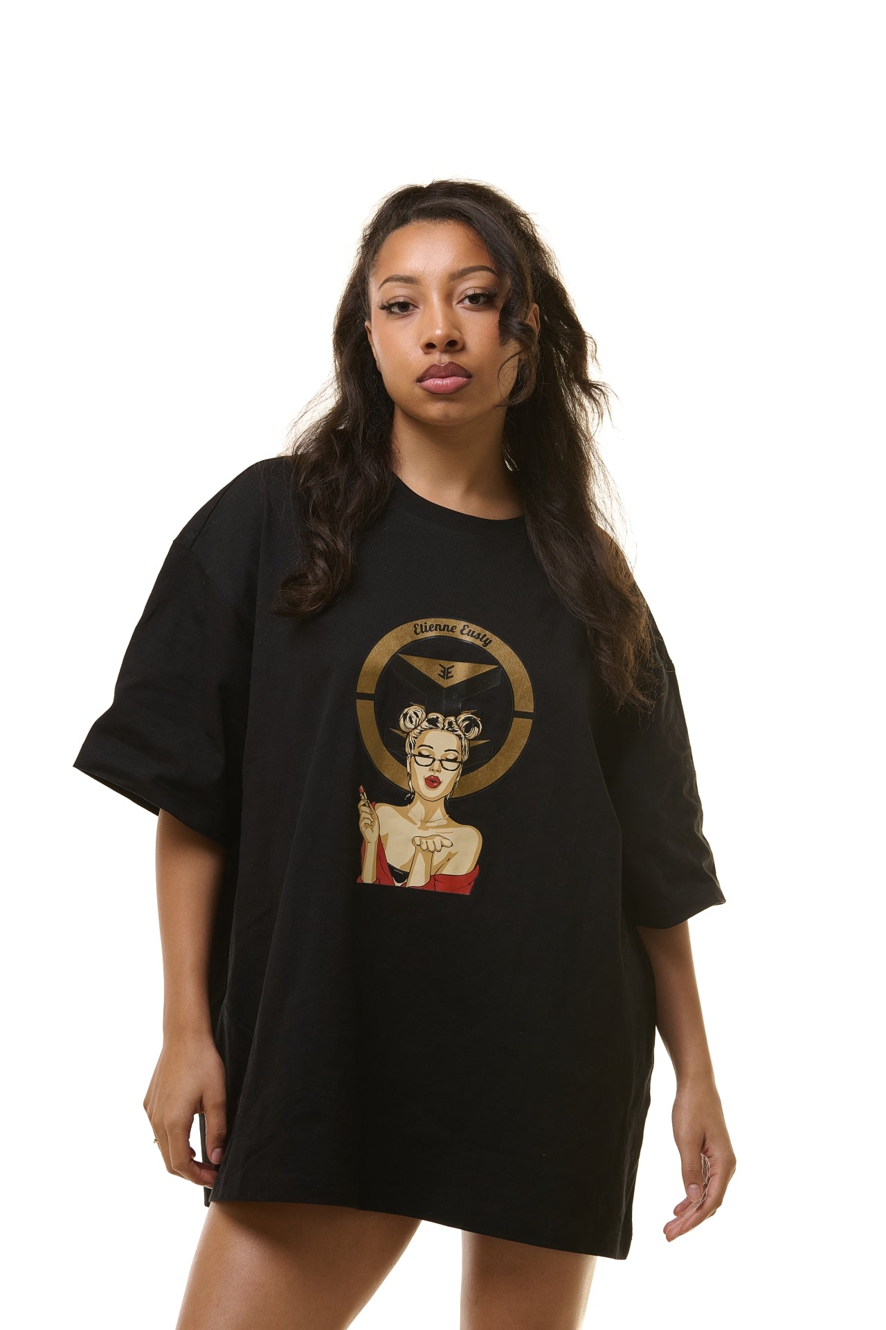 Tee shirt oversize girly