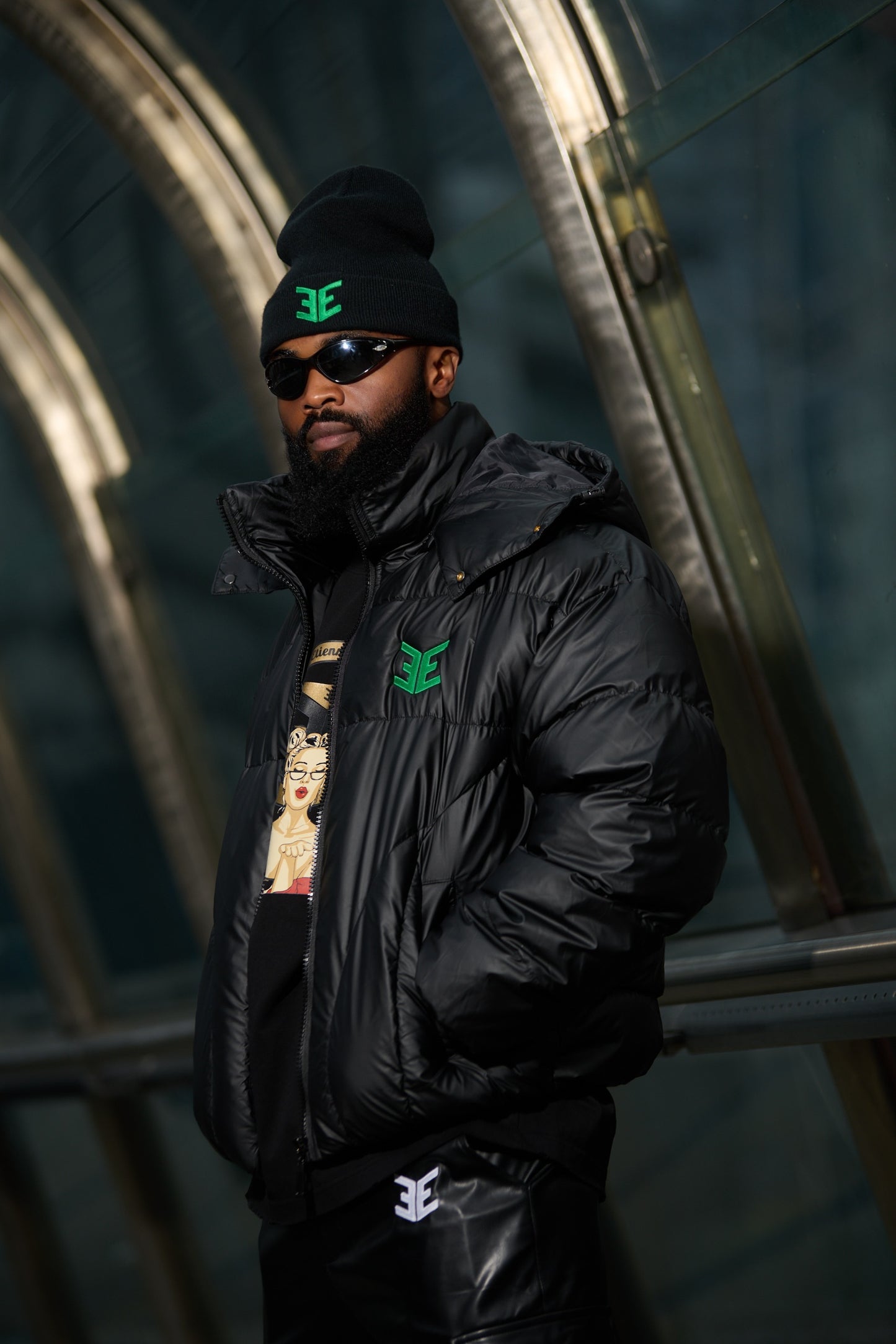 Doudoune jaimie a capuche