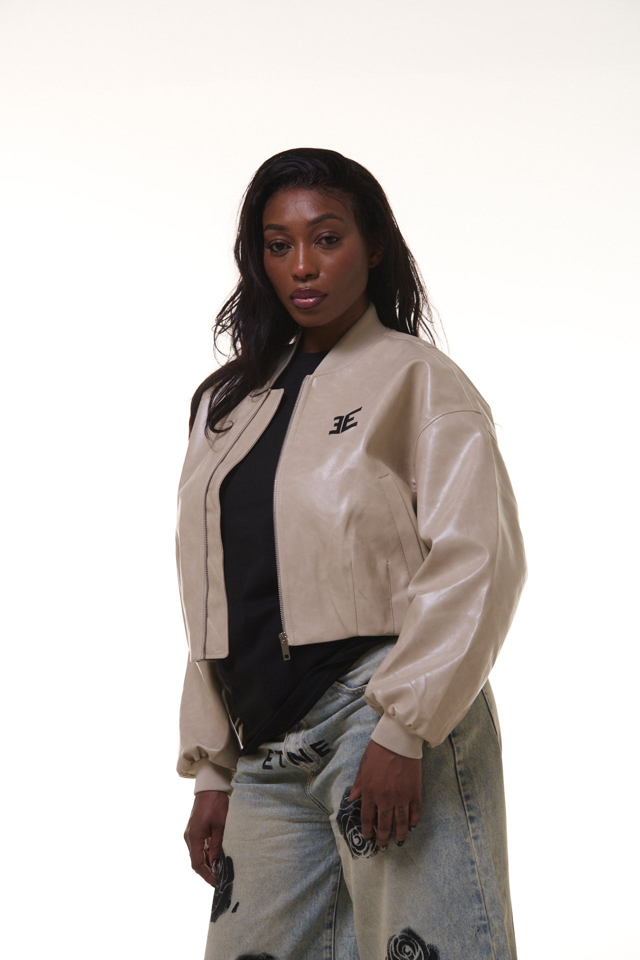 veste bombers en cuir