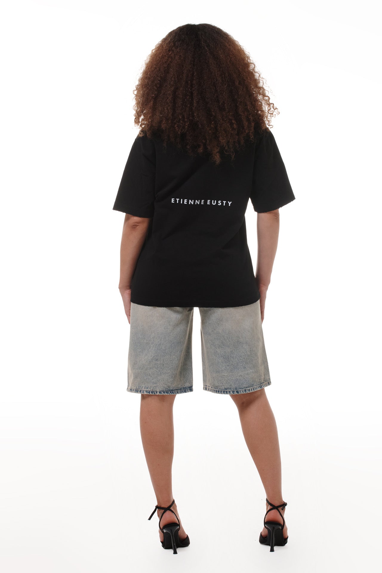 T-shirt oversize avec logo EE